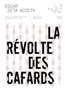 La Révolte des cafards, Oscar Zeta Acosta, Tusitala, Couverture